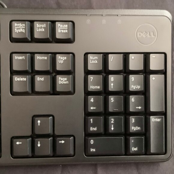 NIB - Dell KB212-B Wired Quiet-Key Low-Profile Keyboard with USB Cable - Picture 3 of 11